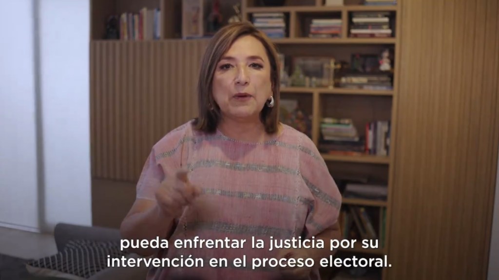 Xóchitl Gálvez Regresa al Senado con Propuesta para Enjuiciar Expresidentes por Intervención&nbsp;Electoral