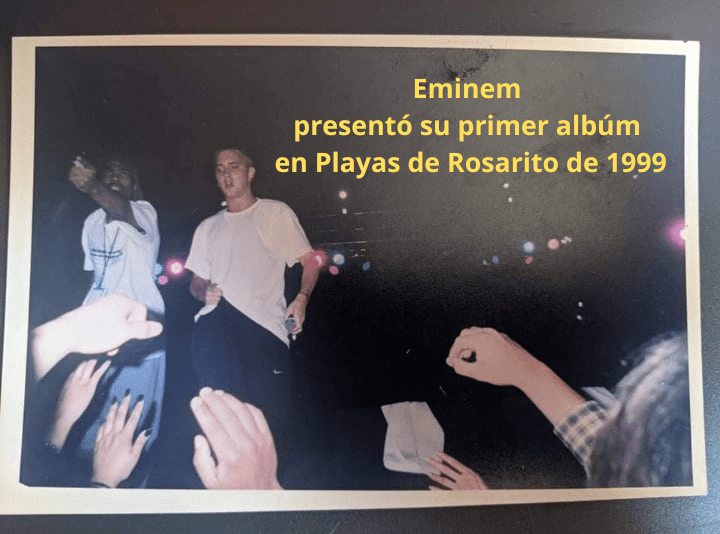Eminem presentó su primer albúm en Playas de Rosarito de&nbsp;1999