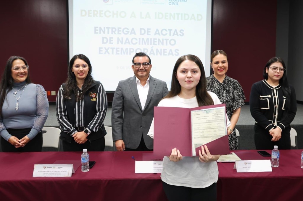 ¡IDENTIDAD GARANTIZADA! 196 TIJUANENSES RECIBEN ACTAS DE&nbsp;NACIMIENTO