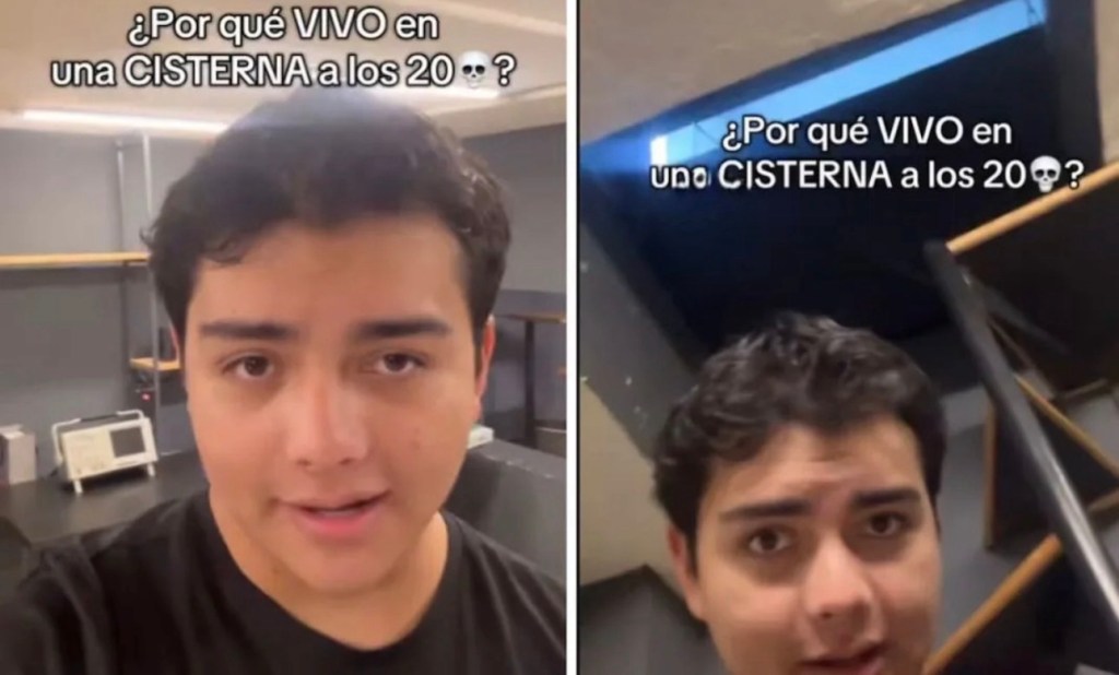 Joven estudiante se hace viral tras confesar que vive dentro de una cisterna en&nbsp;CDMX