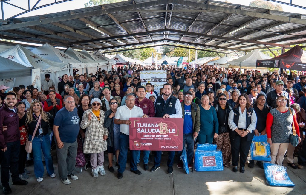 GOBIERNO DE TIJUANA ACERCA SERVICIOS A COLONIA RINCÓN DORADO Y PROSPERA PROGRAMA ‘TIJUANA SALUDABLE’