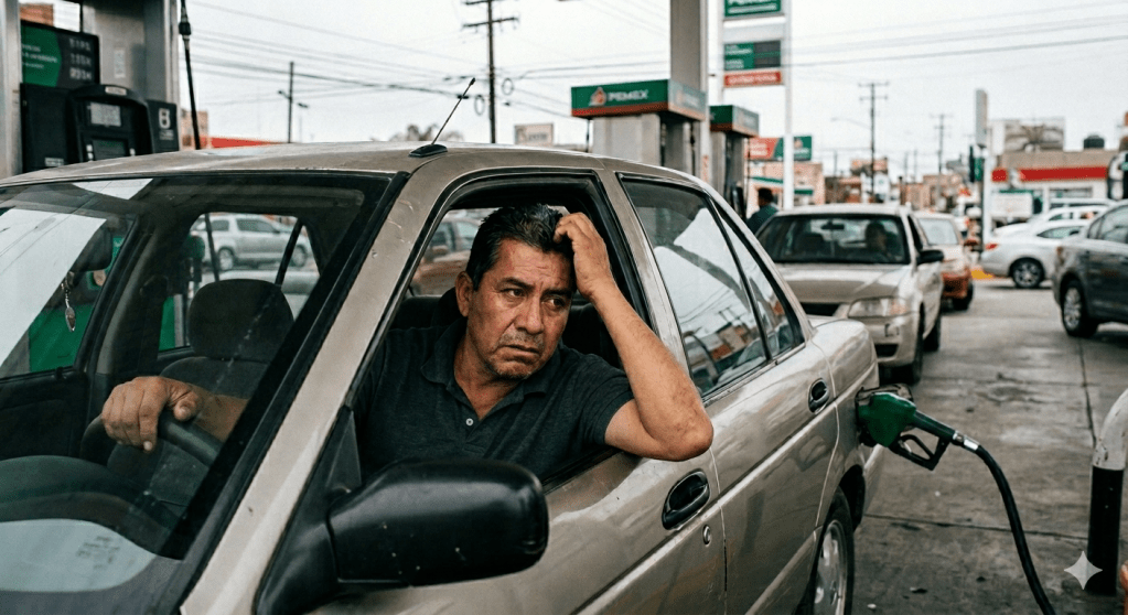 ¿Gasolinazo silencioso? El precio del combustible no deja de subir y asfixia a las familias en&nbsp;Tijuana