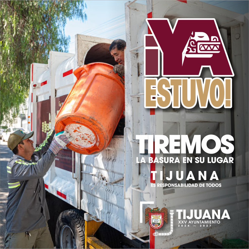 #TIJUANA | ¡YA ESTUVO DE TIRAR BASURA EN LAS CALLES! LLAMAN A LOS TIJUANENSES A MANTENER LIMPIA LA CIUDAD&nbsp;🗑️🚛